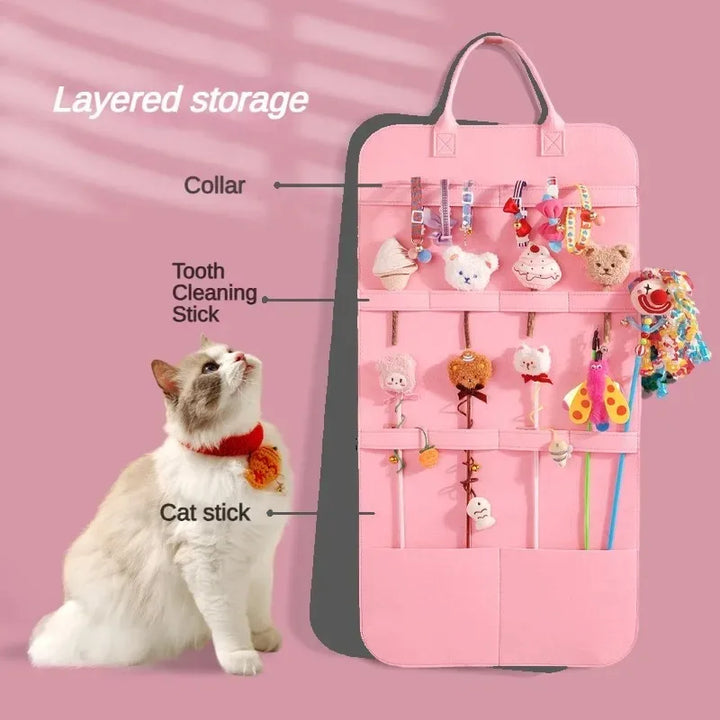 Pet Storage Bag Cat Toy Storage for Cat