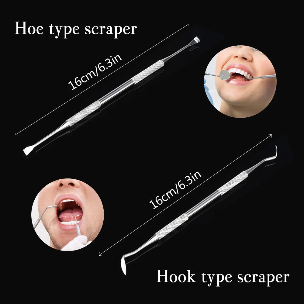 Waterproof Oral Care Plaque Spatula