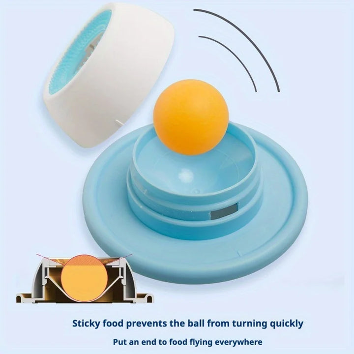 Pet Lick Mat Yogurt Licking Plate Slow Feeder for Dogs & Cats