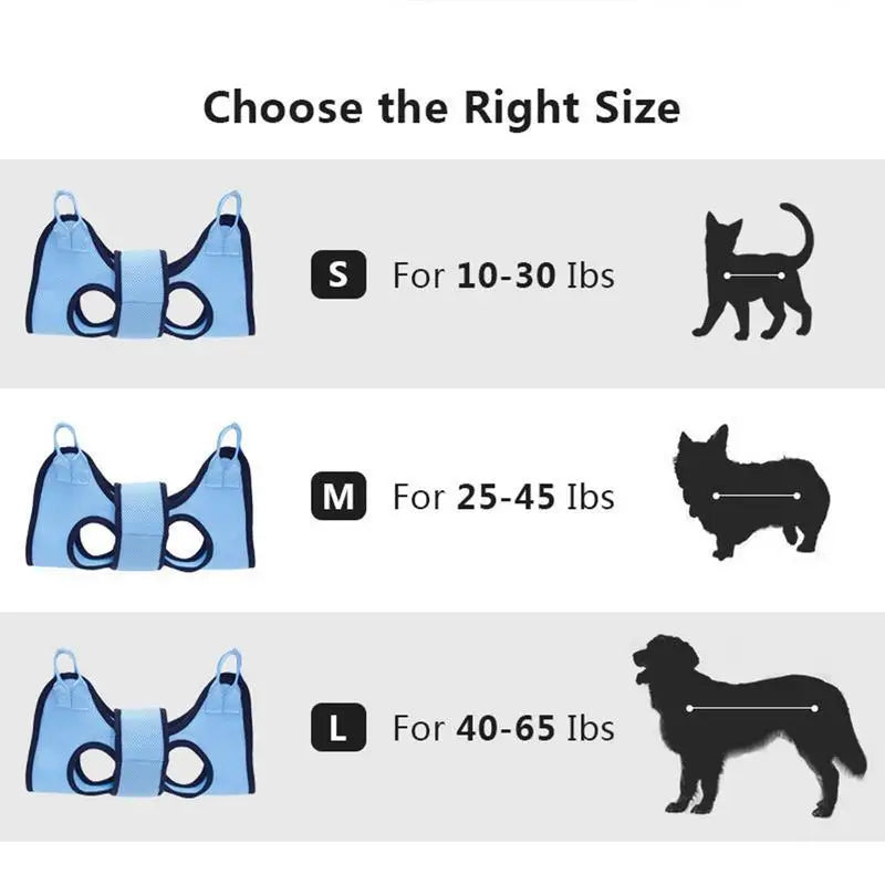 Pet Grooming Hammock With Security