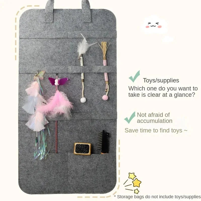 Pet Storage Bag Cat Toy Storage for Cat