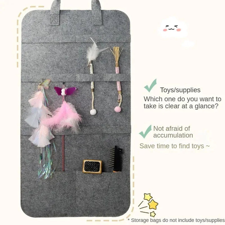 Pet Storage Bag Cat Toy Storage for Cat
