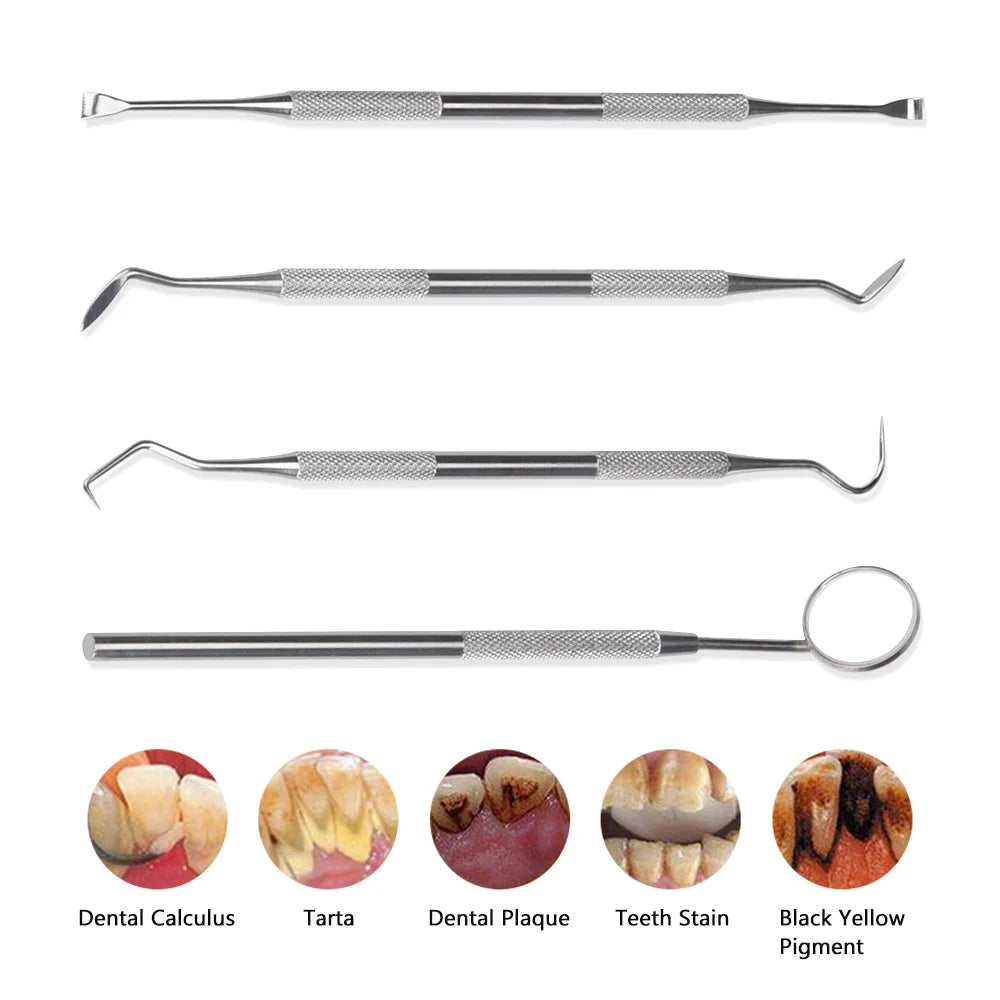Waterproof Oral Care Plaque Spatula