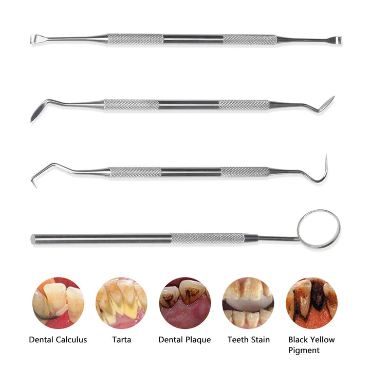 Waterproof Oral Care Plaque Spatula