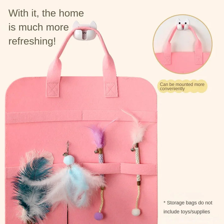 Pet Storage Bag Cat Toy Storage for Cat