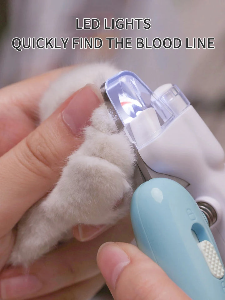 pet nail Scissors For Kittens - Dog Lighted Nail Clippers