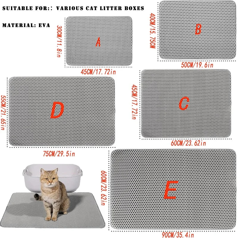 Cat Litter Mat Large Size Waterproof Pet