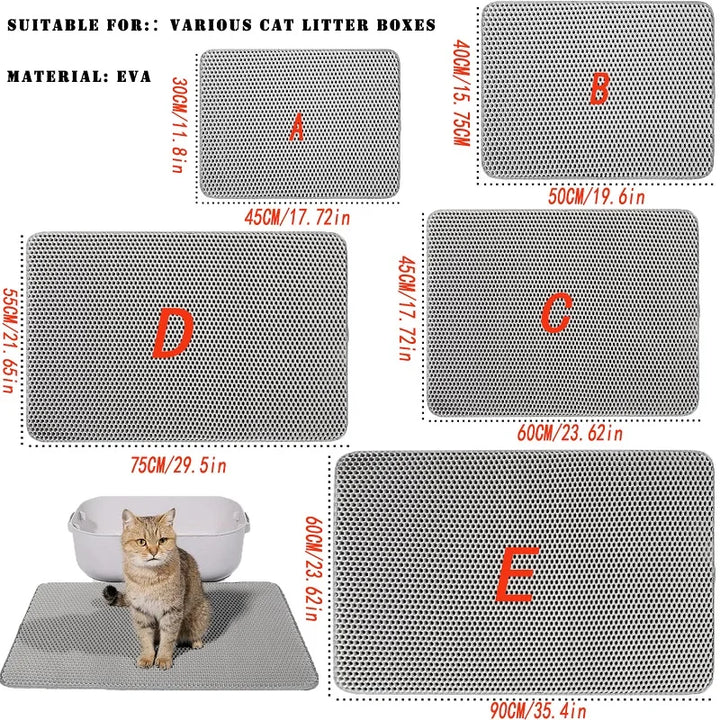 Cat Litter Mat Large Size Waterproof Pet