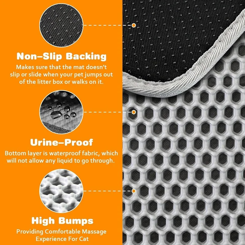 Cat Litter Mat Large Size Waterproof Pet