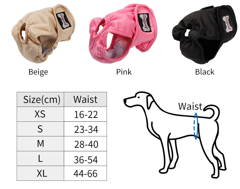 S-XL Pet Dogs Girl Underwear Dog