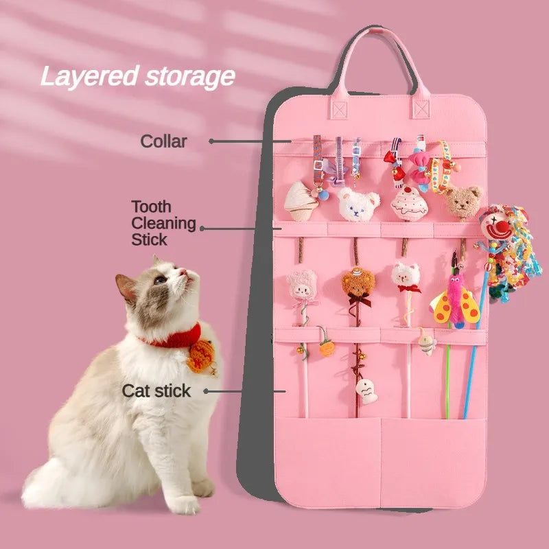 Pet Storage Bag Cat Toy Storage for Cat